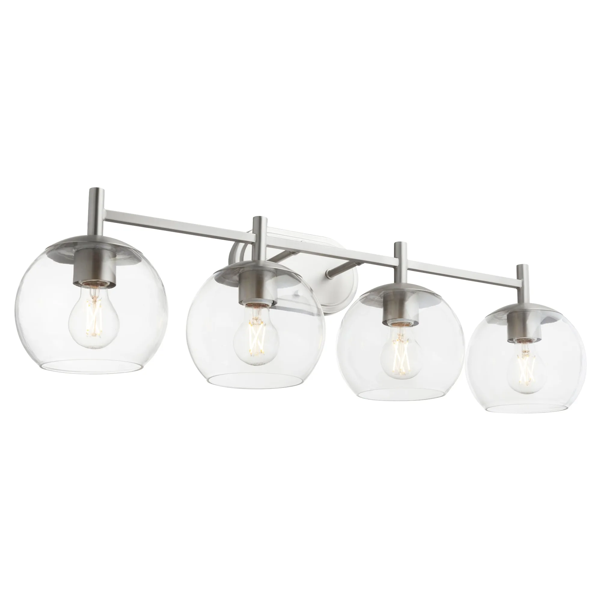 Lyon 4-Light Vanity in Satin Nickel