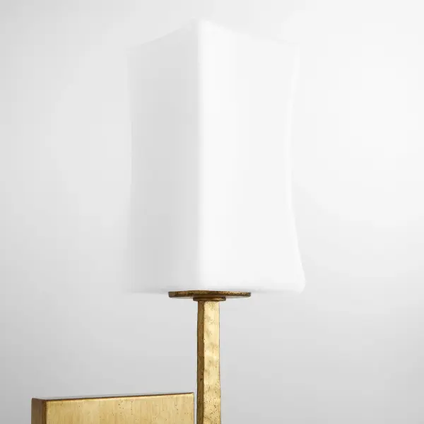 Ayala 1-Light Wall Sconce in Gold Leaf - Image 4