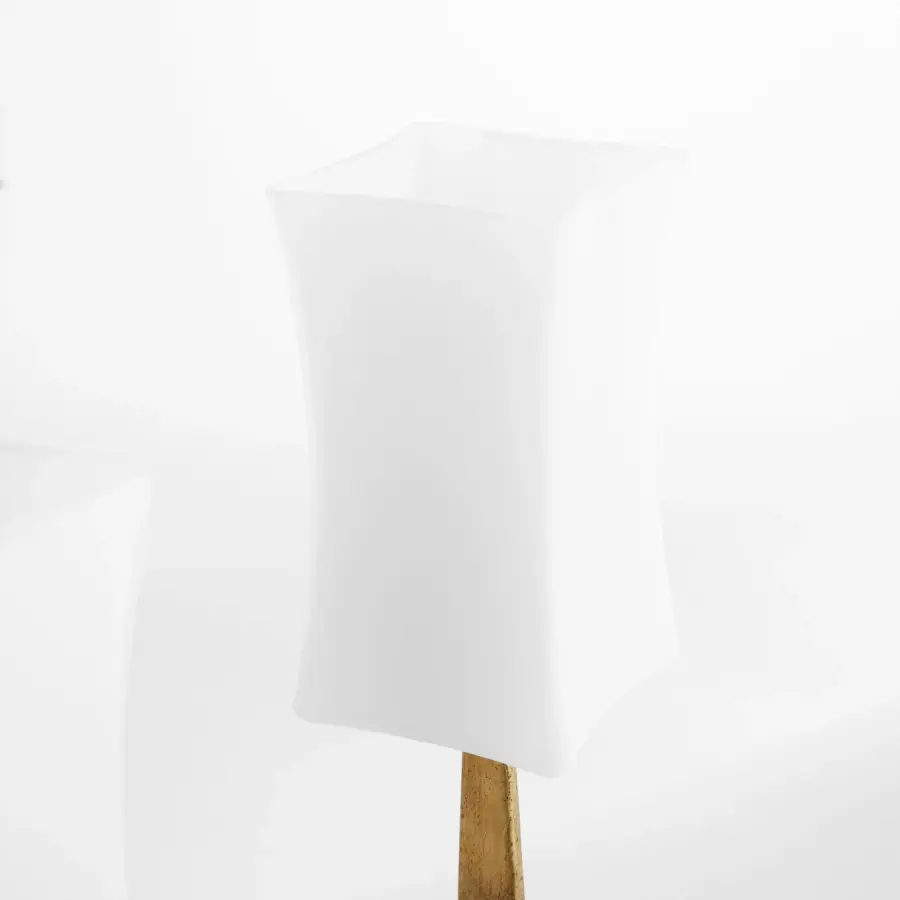 Ayala 2-Light Wall Sconce in Gold Leaf - Image 4