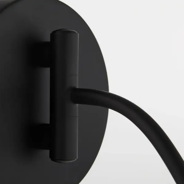 Waltz 1-Light Swing-Arm Wall Sconce in Matte Black - Image 5