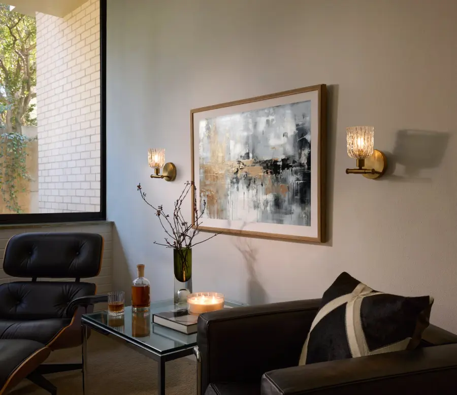 Meriam 1-Light Wall Sconce in Brushed Brass - Image 6