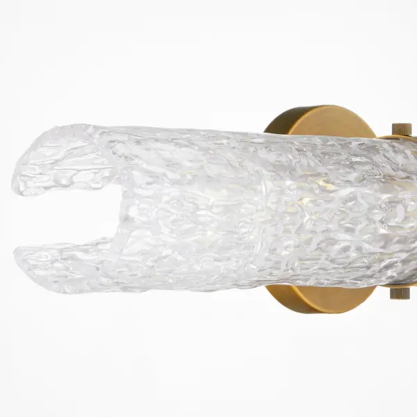 MERIAM 2-Light Sconce in Brushed Brass - Image 5