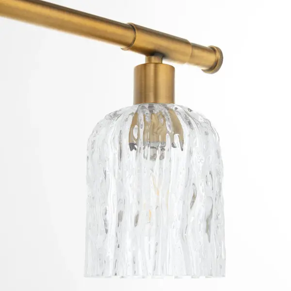 Meriam 3-Light Vanity in Brushed Brass - Image 3