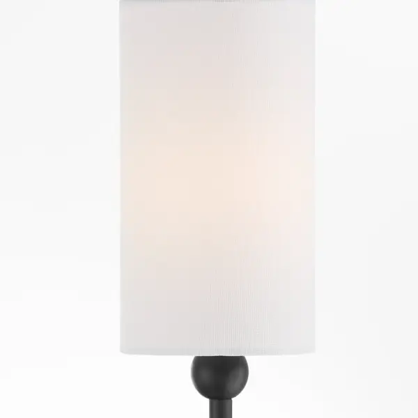 Charlotte 1-Light Wall Sconce in Matte Black - Image 3