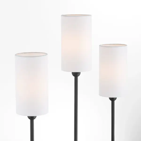Charlotte 3-Light Wall Mount in Matte Black - Image 3
