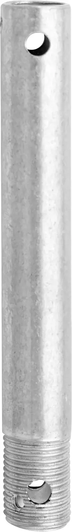 6" Downrod in Galvanized Finish