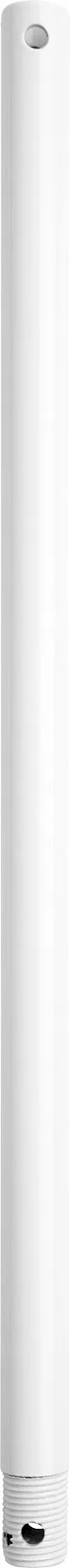 18" Ceiling Fan Downrod in White