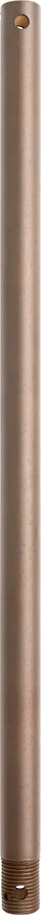 This 18-inch downrod in Oiled Bronze finish provides the perfect extension for ceiling fans in rooms with higher ceilings, ensuring proper air circulation and blade clearance while adding a refined aesthetic touch.