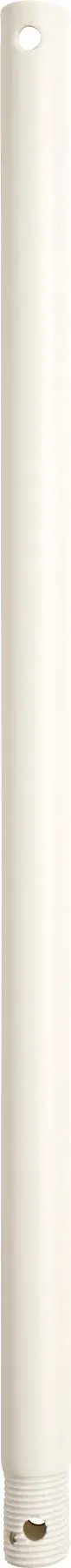 24" Ceiling Fan Downrod in Antique White