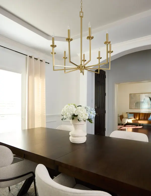 Eldorado 9-Light Chandelier in Aged Brass - Image 5