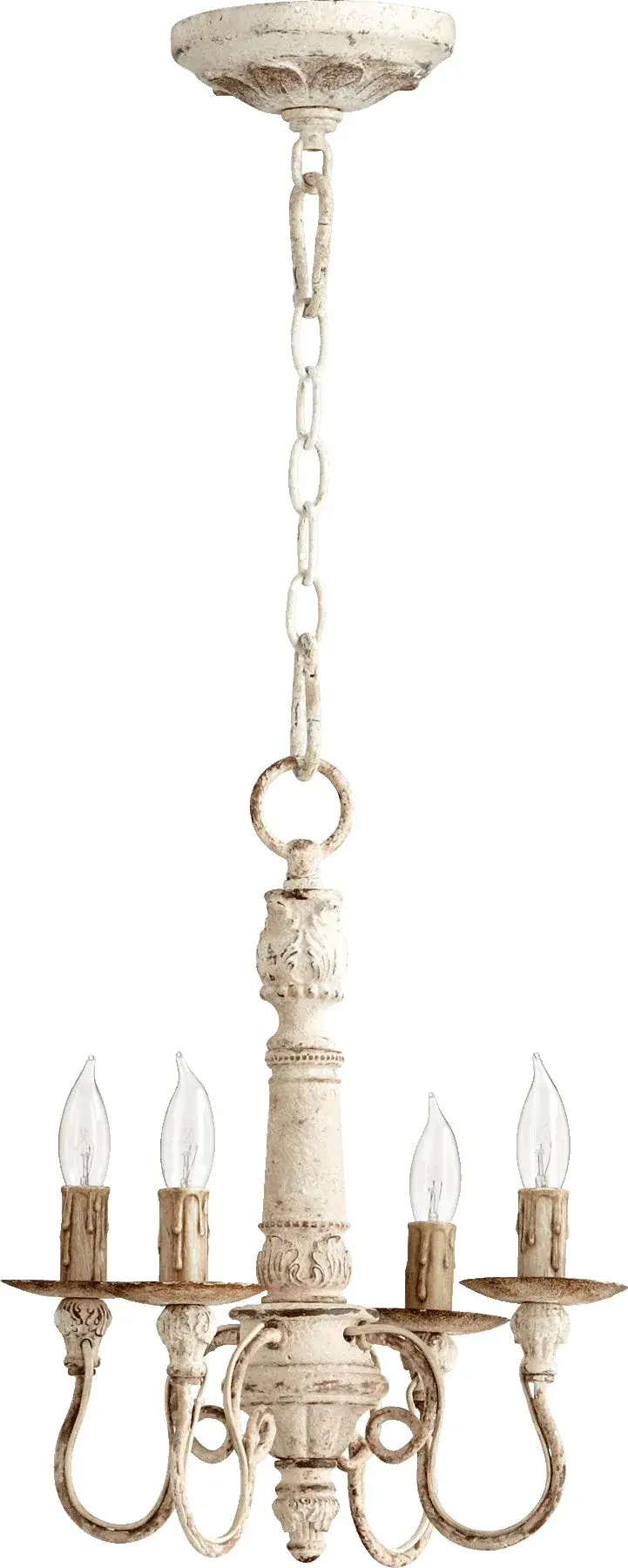 Salento 4-Light Persian White Traditional Chandelier