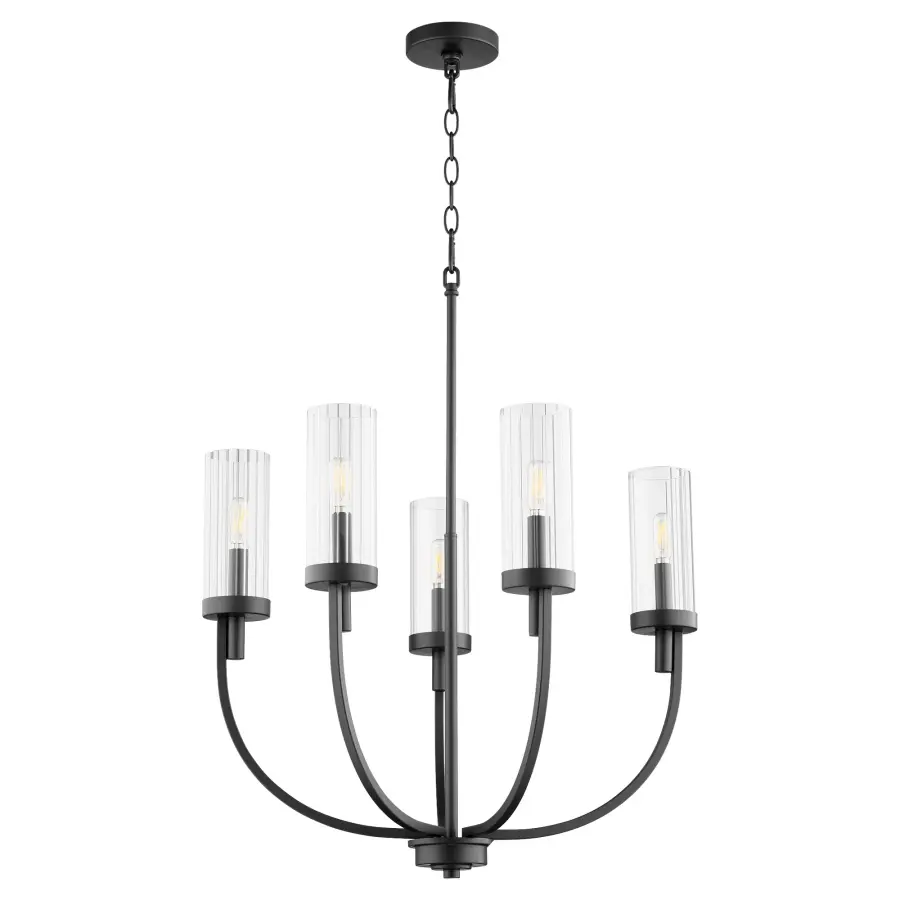 Modern Minimalist Chandelier with Bold Lines and Serene Presence - Image 1