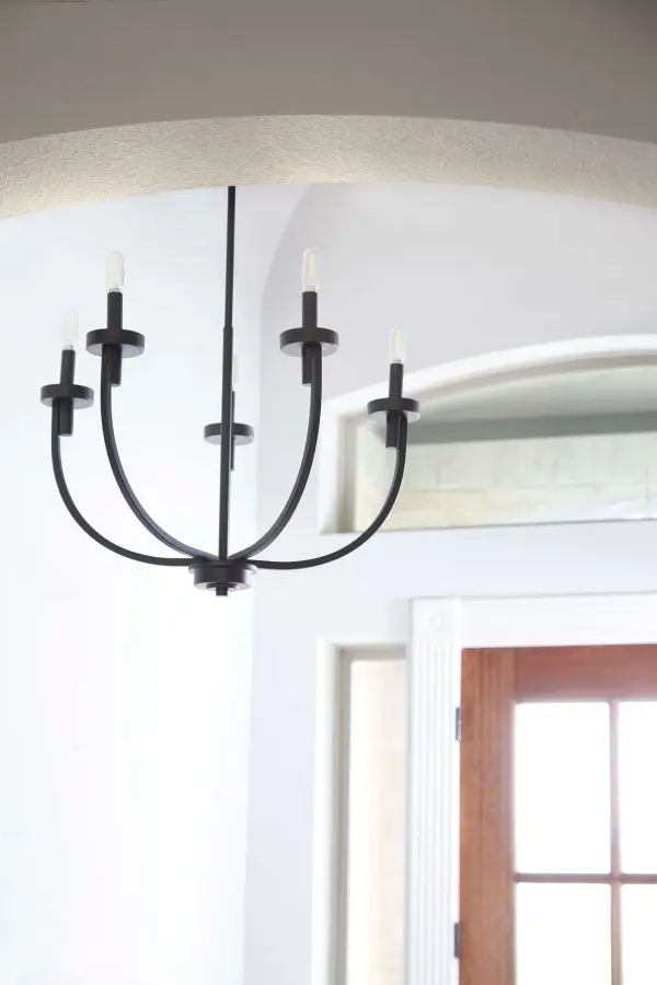 Modern Minimalist Chandelier with Bold Lines and Serene Presence - Image 3