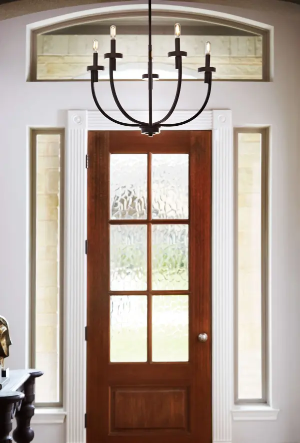 Modern Minimalist Chandelier with Bold Lines and Serene Presence - Image 5