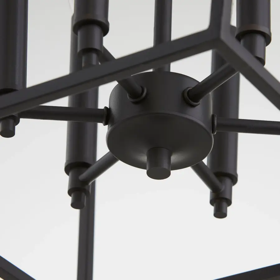 Gabriel 6-Light Pendant in Noir - Image 4