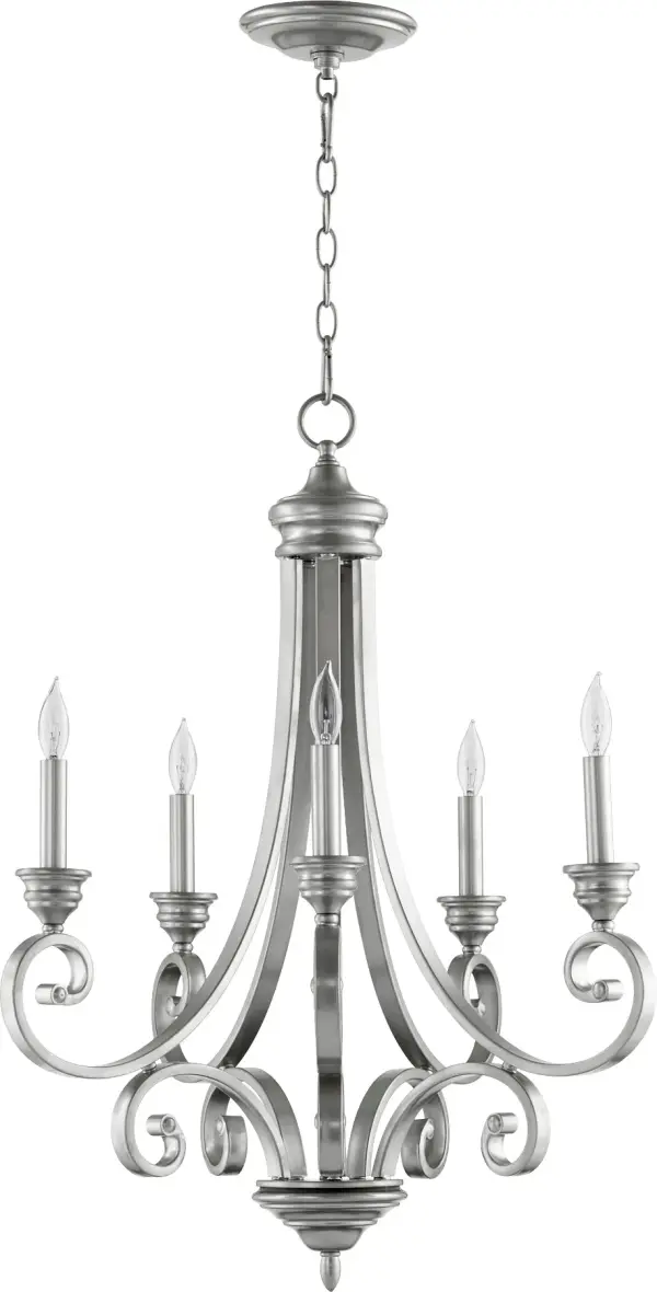 Bryant 5-Light Classic Nickel Traditional Chandelier