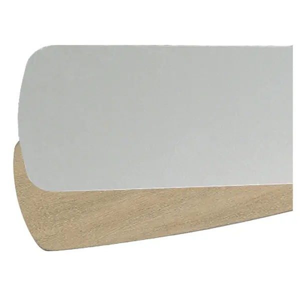 These replacement blades offer an easy way to refresh your Breeze ceiling fan with a sophisticated satin nickel and walnut finish combination that complements transitional and contemporary interiors.