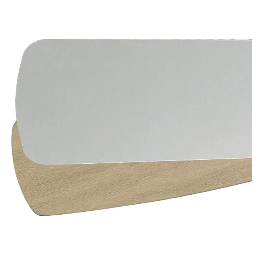 Breeze Ceiling Fan Replacement Blades - Satin Nickel/Walnut