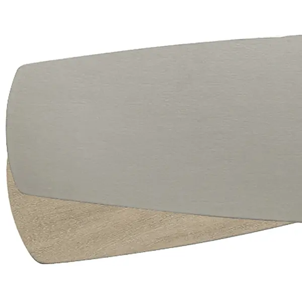 These replacement fan blades offer an easy way to refresh or customize your Breeze ceiling fan. The silver finish provides a clean, modern look that complements various interior styles and color schemes.