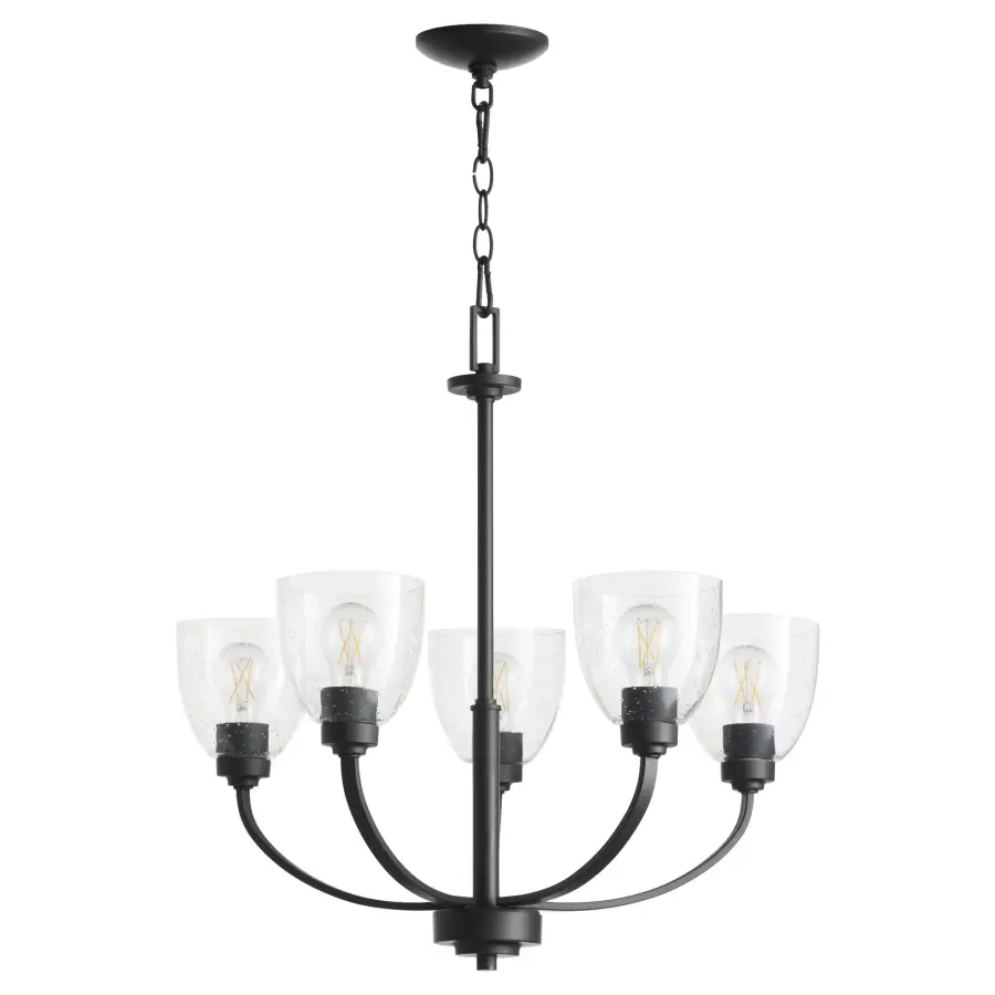 Versatile Transitional Chandelier with Clean-Lined Elegance - Image 1