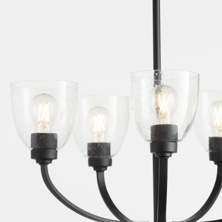 Versatile Transitional Chandelier with Clean-Lined Elegance - Image 5