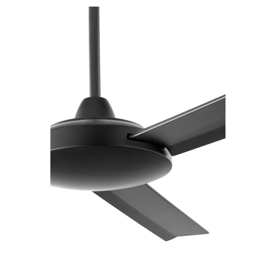 Aerovon 60" Matte Black Damp Ceiling Fan - Image 2