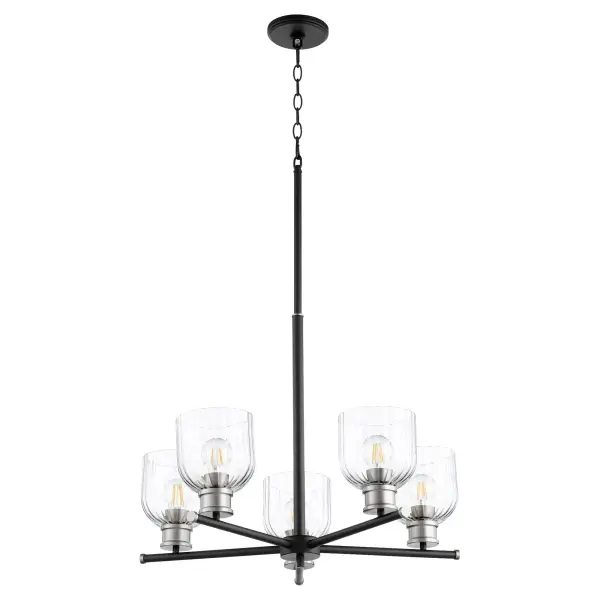 Versatile Two-Tone Chandelier Blends Classic and Contemporary Design - Image 1