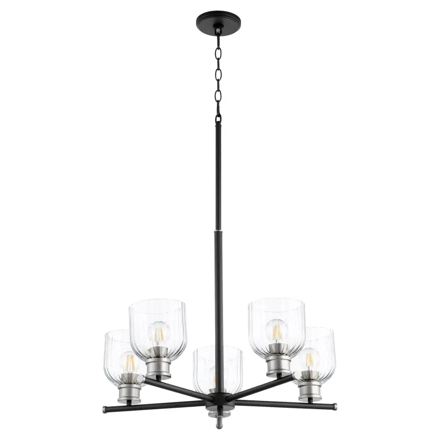 Versatile Two-Tone Chandelier Blends Classic and Contemporary Design - Image 1