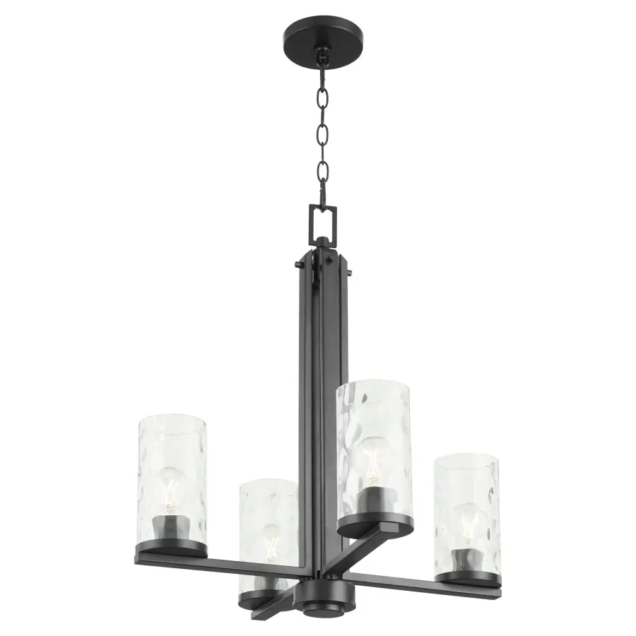 Modern Industrial Elegance with Distinctive Hammered Glass - Image 2
