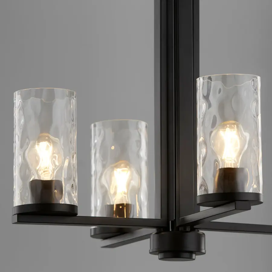 Modern Industrial Elegance with Distinctive Hammered Glass - Image 4
