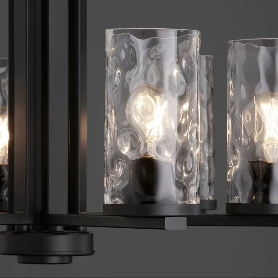 Modern Sophistication with Hammered Glass Detail - Image 4