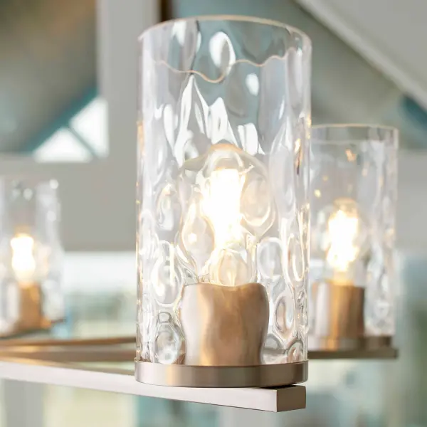 Steinway 8-Light Chandelier in Satin Nickel - Image 6