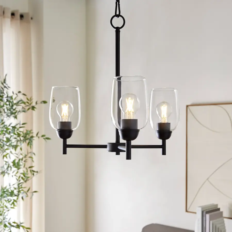 Versatile Industrial Chandelier with Classic Appeal - Image 5