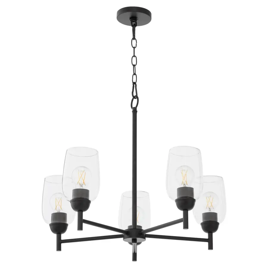 Versatile Industrial Chandelier with Classic Appeal - Image 1