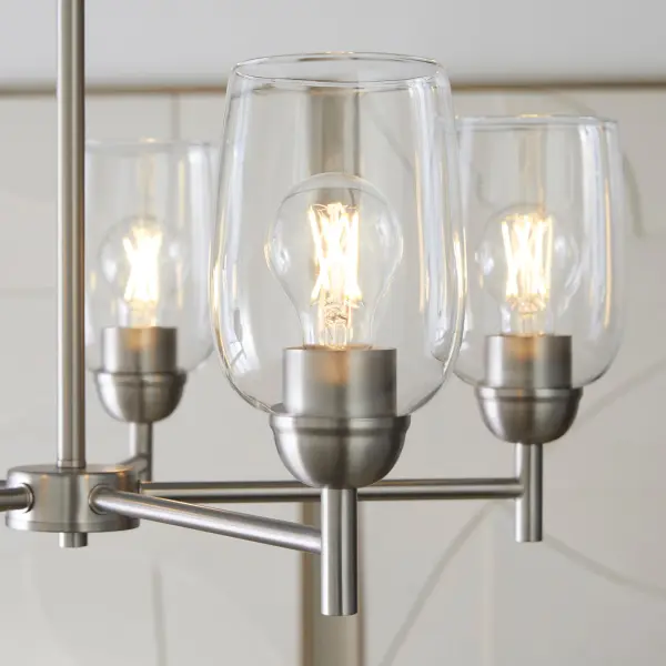 Wallinger 5-Light Chandelier in Satin Nickel - Image 6