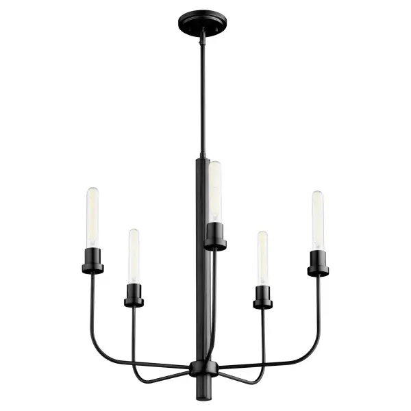 Sheridan 5-Light Chandelier in Matte Black - Image 1
