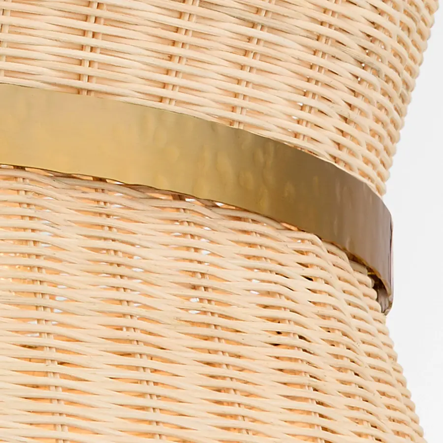 Fairview 4-Light Pendant in Brushed Brass - Image 5
