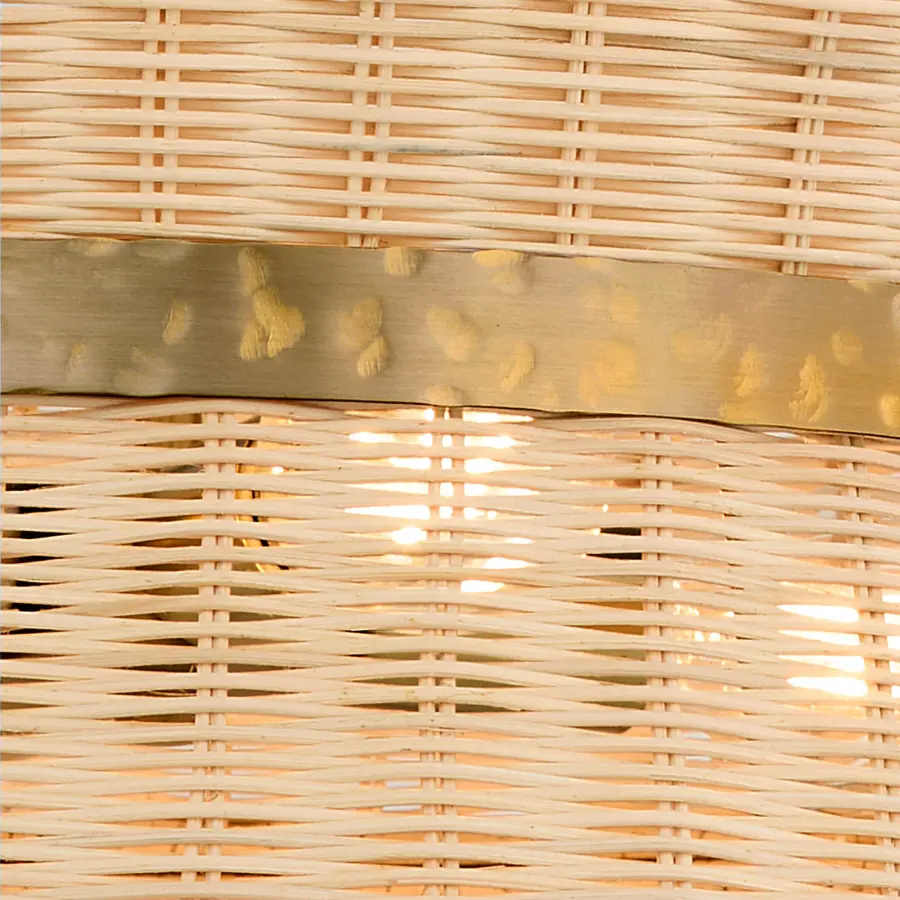 Fairview 4-Light Pendant in Brushed Brass - Image 6