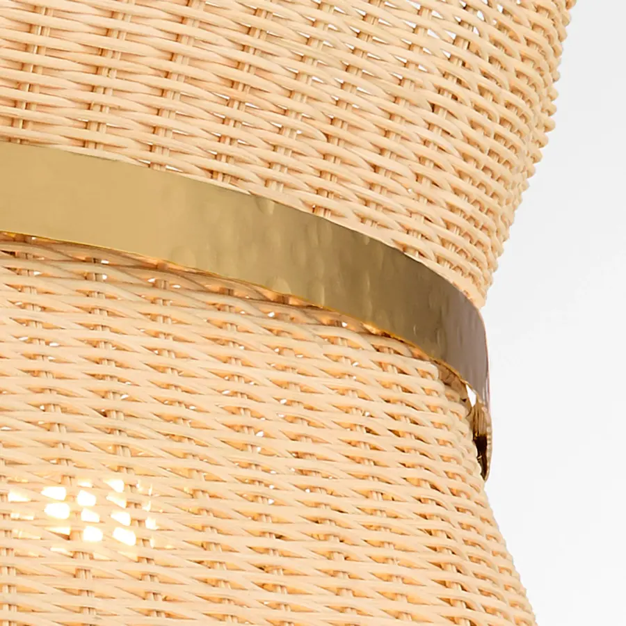 Fairview 8-Light Pendant in Brushed Brass - Image 7