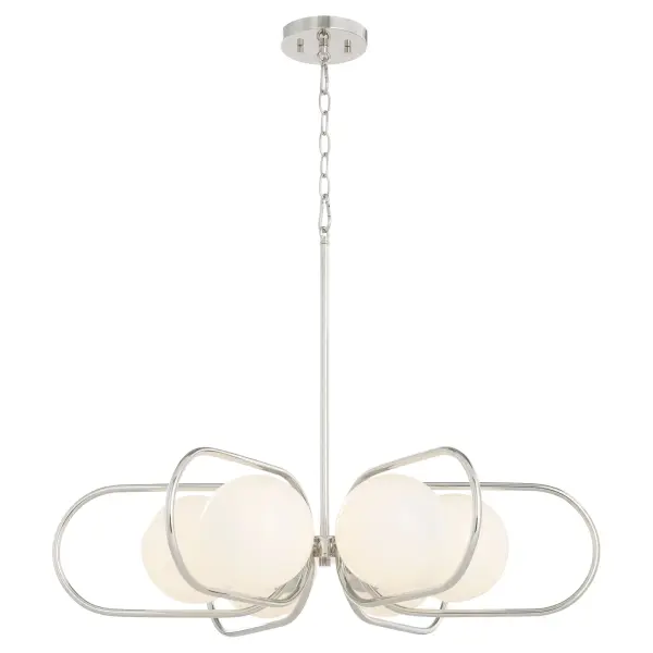 Belmont 6-Light Chandelier in Oiled Bronze - Image 2