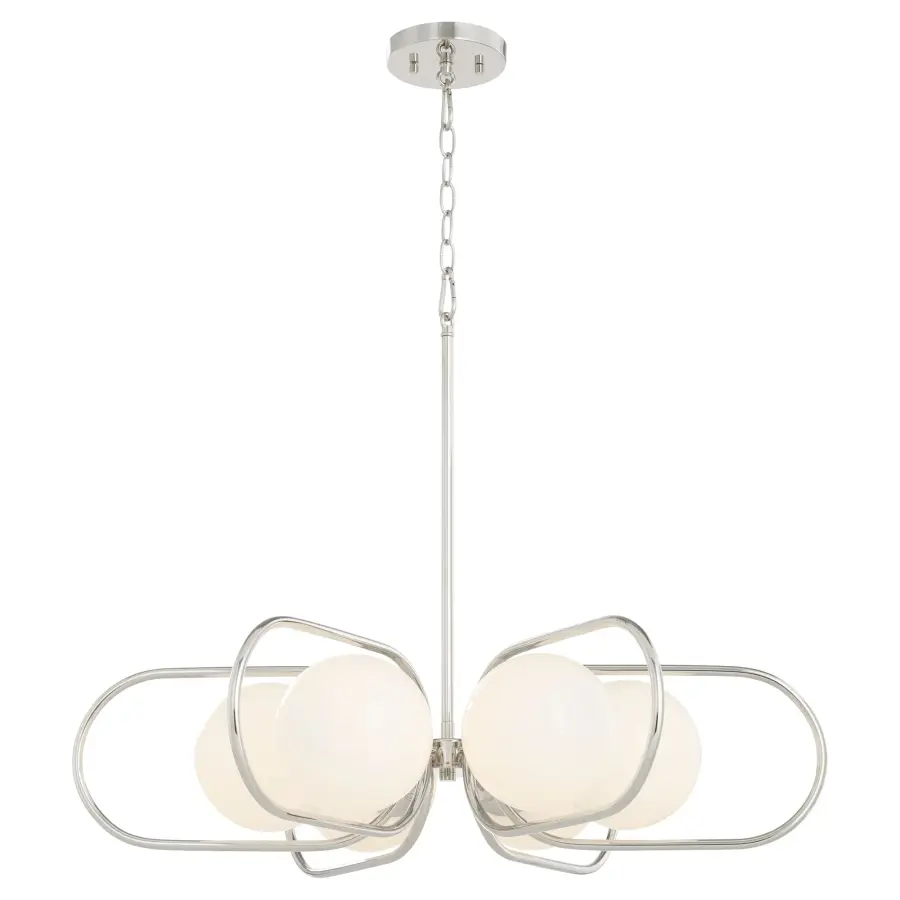 Belmont 6-Light Chandelier in Oiled Bronze - Image 2