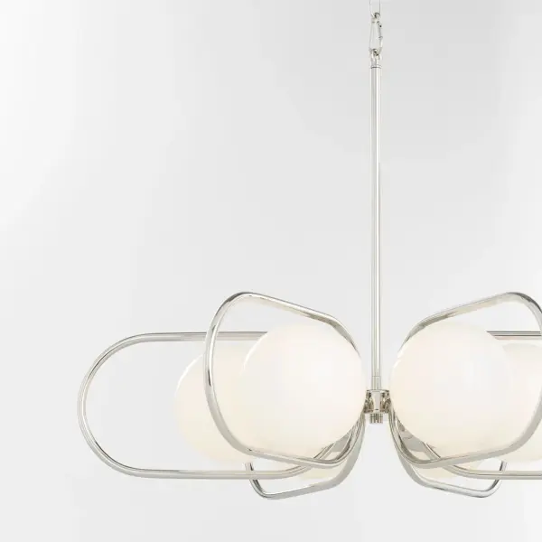 Belmont 6-Light Chandelier in Oiled Bronze - Image 3