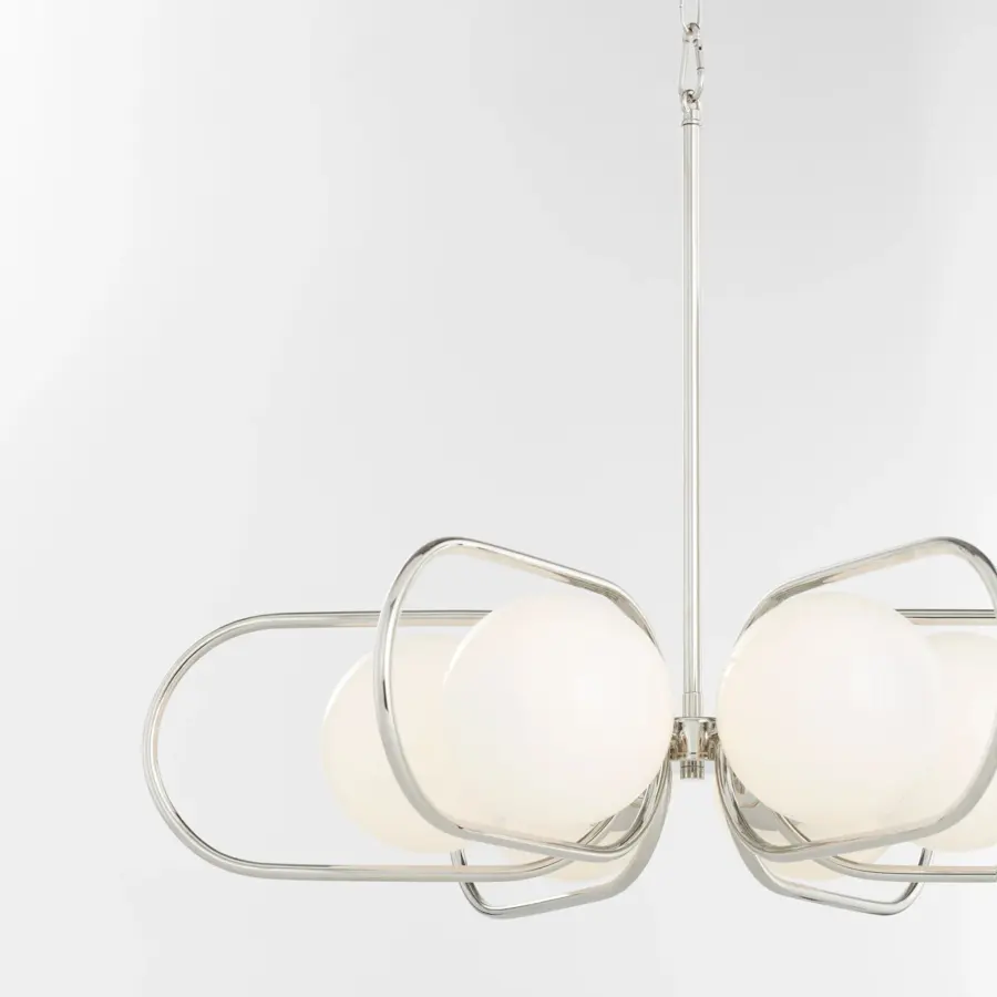 Belmont 6-Light Chandelier in Oiled Bronze - Image 3