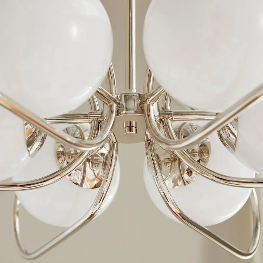 Belmont 6-Light Chandelier in Oiled Bronze - Image 4
