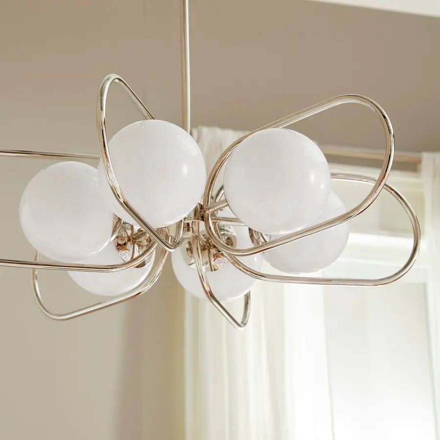 Belmont 6-Light Chandelier in Oiled Bronze - Image 5