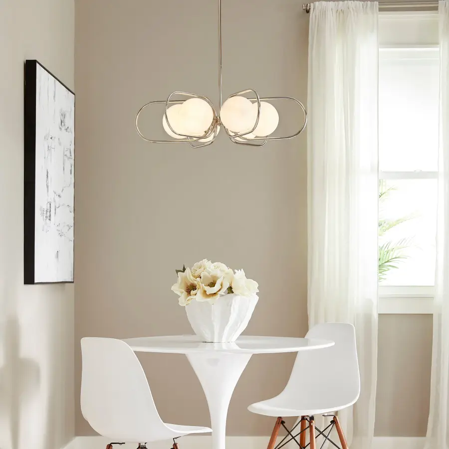 Belmont 6-Light Chandelier in Oiled Bronze - Image 7