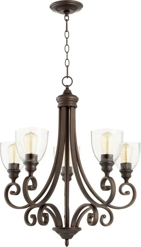 Bryant 5-Light Chandelier in Oiled Bronze - Image 2