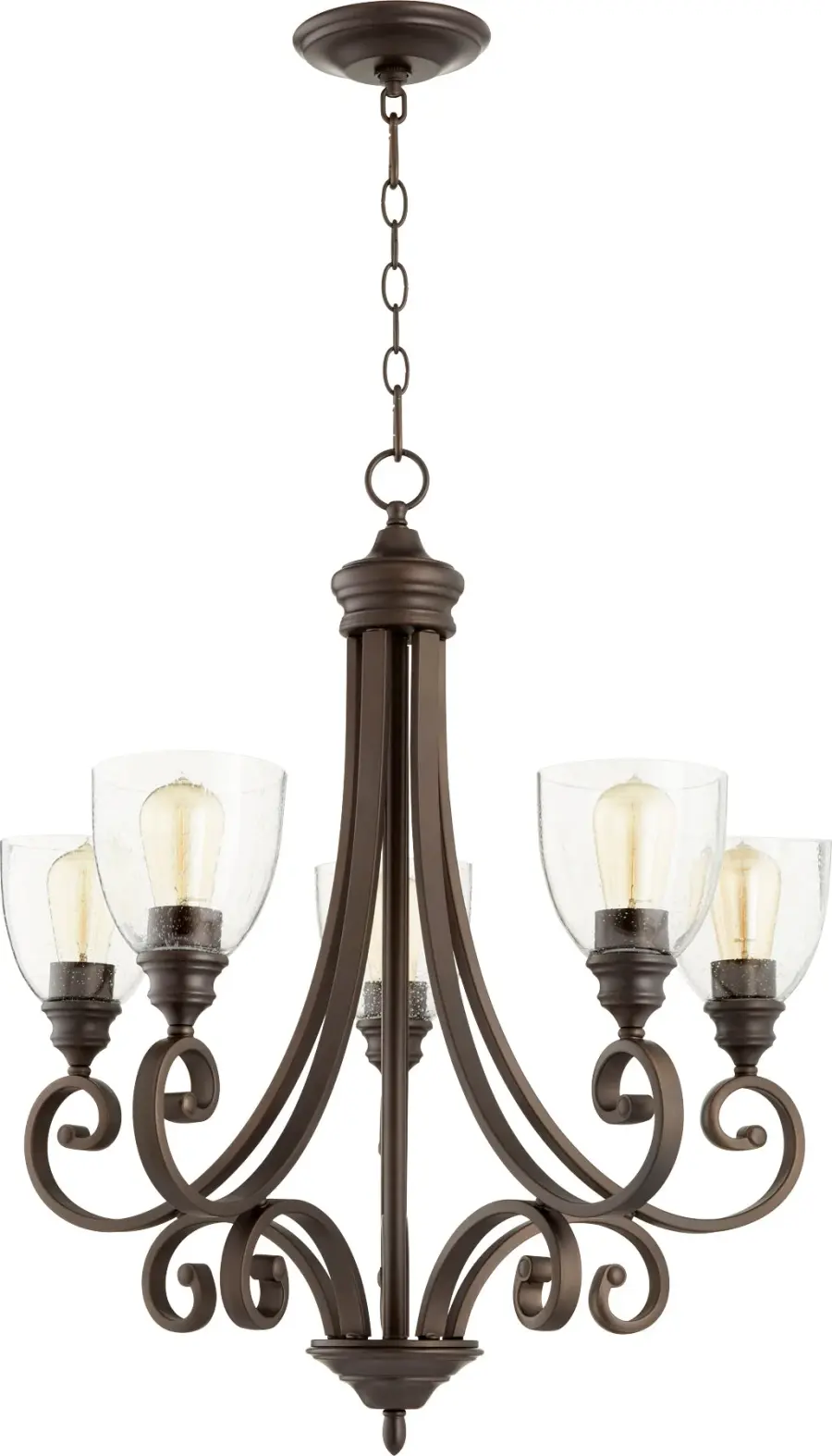 Bryant 5-Light Chandelier in Oiled Bronze - Image 2