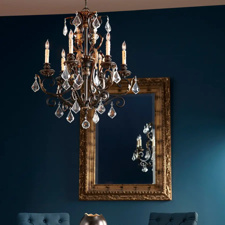 Rio Salado 6-Light Chandelier in Toasted Sienna - Image 2