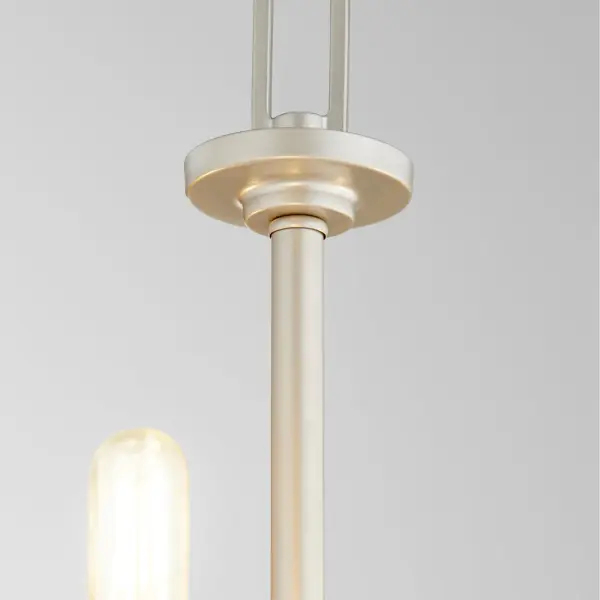 Reyes 3-Light Chandelier in Classic Nickel - Image 4